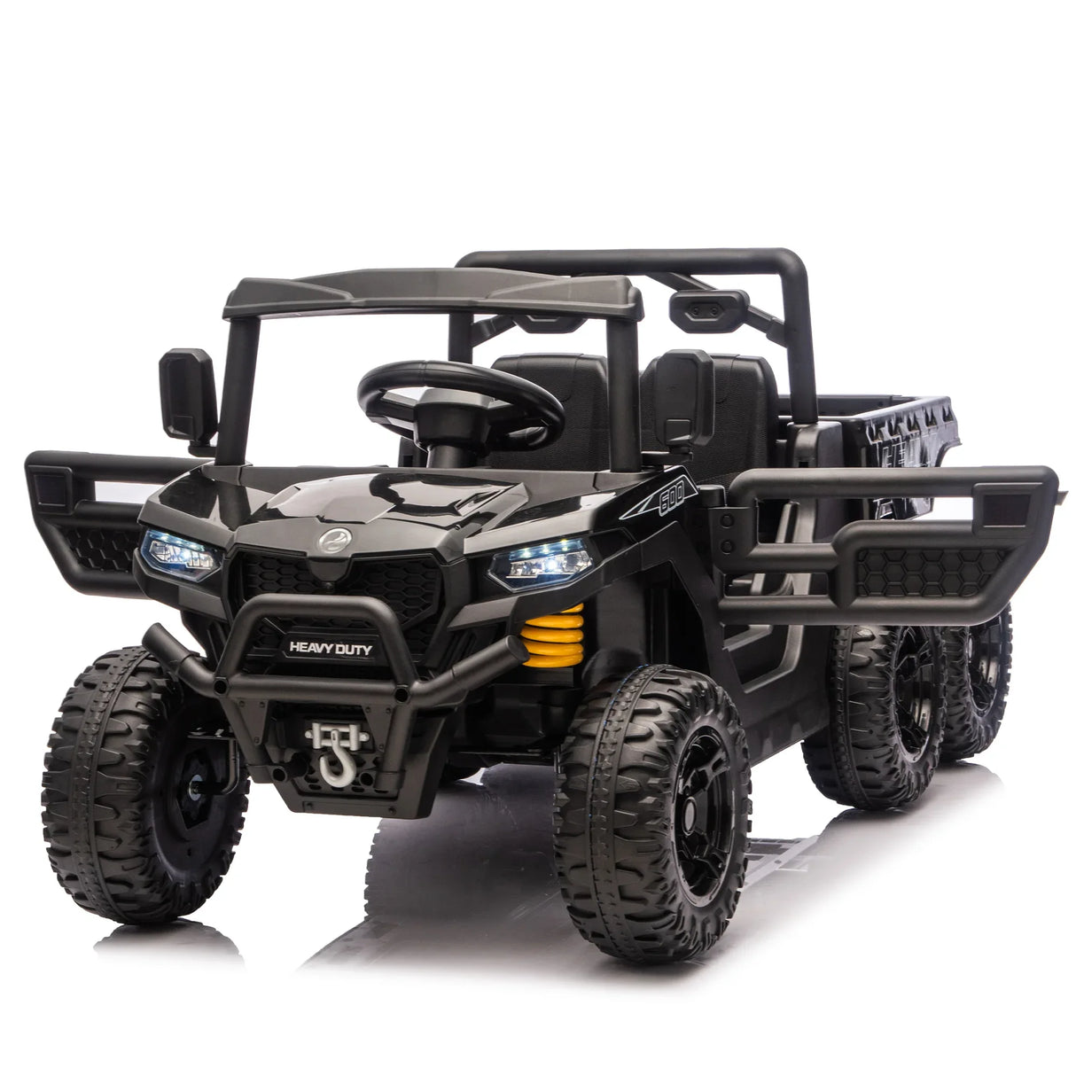 Kids 24V 4WD Six-Wheel Electric Remote Control Truck - Omega Lifestyles