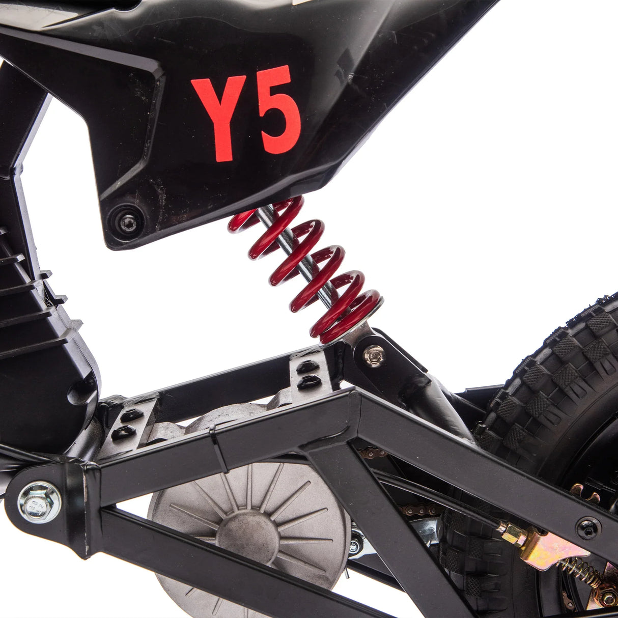 Kids Off-Road Ride-On Motorcycle With Bluetooth Suspension - Omega Lifestyles