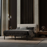 Heavy-Duty Modern Steel King Platform Bed Frame - Omega Lifestyles