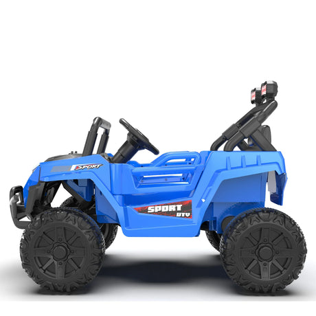 12V Dual-Drive Kids Ride On UTV With Suspension - Omega Lifestyles