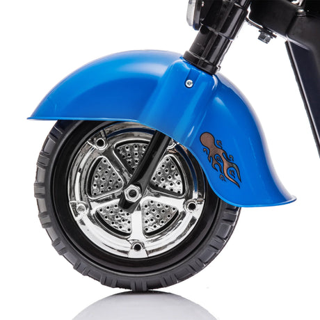 6V Battery Powered Kids 3-Wheel Ride On Motorcycle Toy - Omega Lifestyles