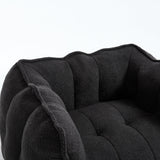 Soft Chenille High Resilient Foam Bean Bag Chair - Omega Lifestyles