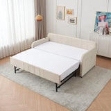 Twin Upholstered Velvet Daybed Frame With Trundle - Omega Lifestyles