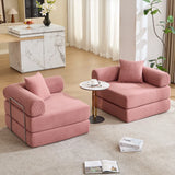 Modular Folding Convertible Corduroy Sofa Bed - Omega Lifestyles