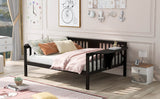 Full Full Size Solid Wood Espresso Daybed Frame - Omega Lifestyles
