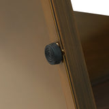 Modern Round Sintered Stone Dining Table With Turntable - Omega Lifestyles