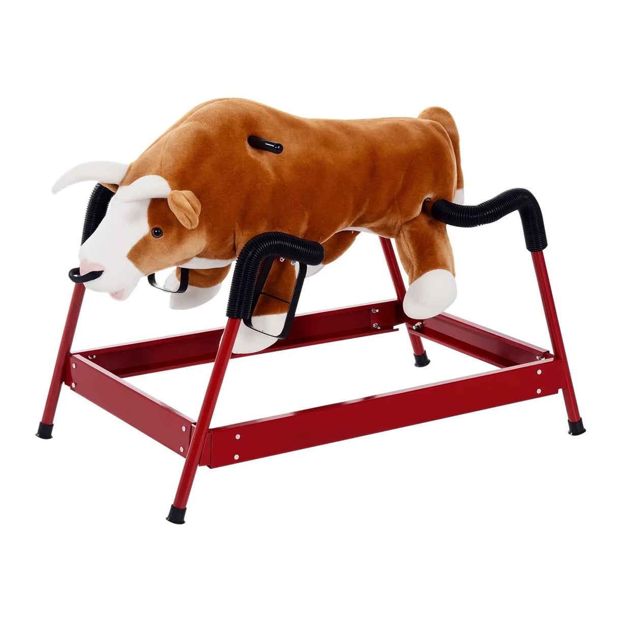 Plush Kids Spring Bull Rocking Horse Toy - Omega Lifestyles