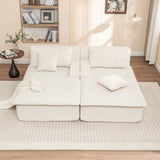 Corduroy Foam High-Density All-Foam Lounge Chair - Omega Lifestyles