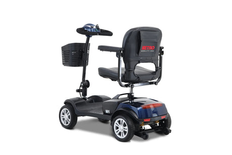 Compact Travel Mobility Scooter 300W Motor 300lbs Capacity - Omega Lifestyles