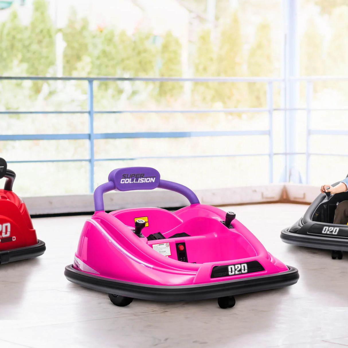 Kids Remote Control Toddler 12V Electric Bumper Car Toy - Omega Lifestyles