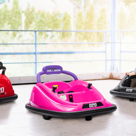 Kids Remote Control Toddler 12V Electric Bumper Car Toy - Omega Lifestyles