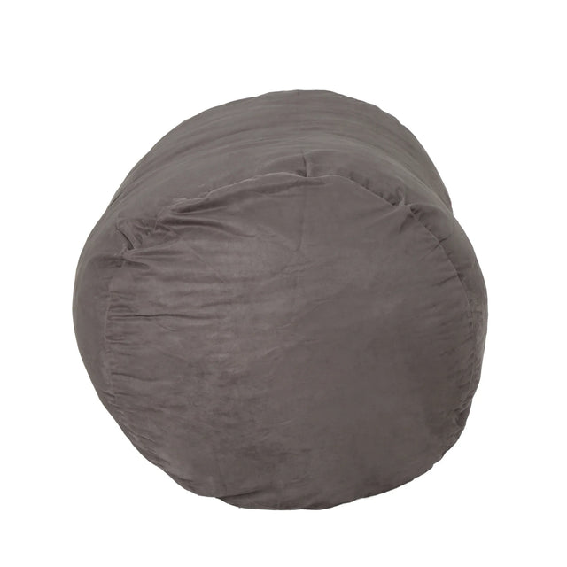 Modern Cylindrical Foam Filled Polyester Bean Bag Chair - Omega Lifestyles