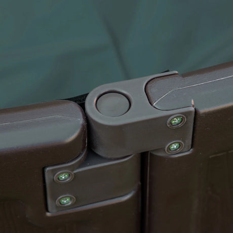 Kids Outdoor HDPE Round Sandbox With Cover and Seats - Omega Lifestyles