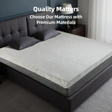 Soft 14-Inch Plush Breathable Foam King Mattress - Omega Lifestyles