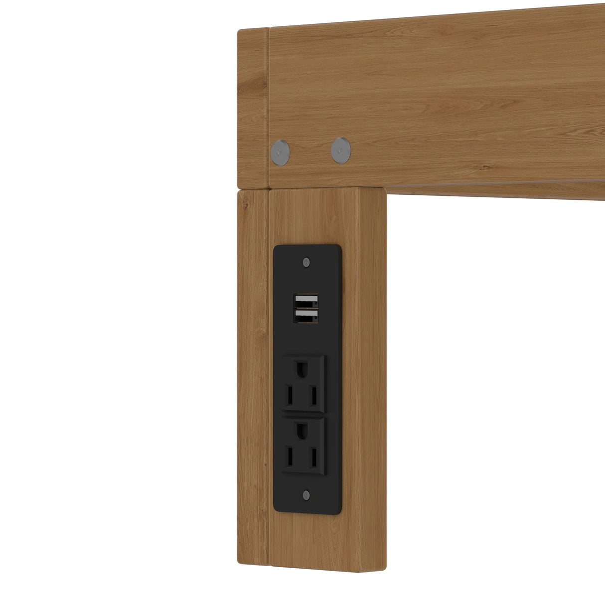 Queen 12-Inch Solid Wood Pine Platform Bed Frame - Omega Lifestyles