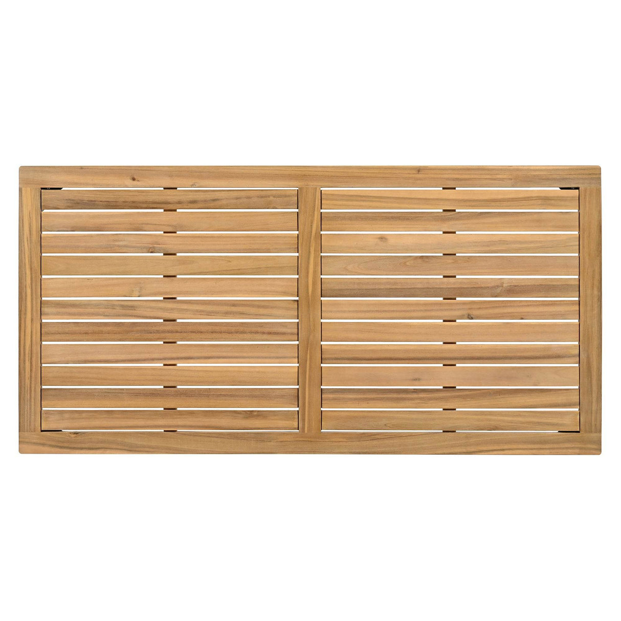 5-Piece Acacia Wood Iron Frame Patio Furniture Set - Omega Lifestyles