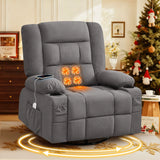 3D Kneading Heated Recliner Massage Chair With USB Port - Omega Lifestyles