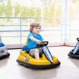 Toddler 6V Electric Ride-On Bumper Car With LED Lights - Omega Lifestyles