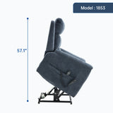 Dual Motor Power Lift Recliner Chair With Massage Heat - Omega Lifestyles