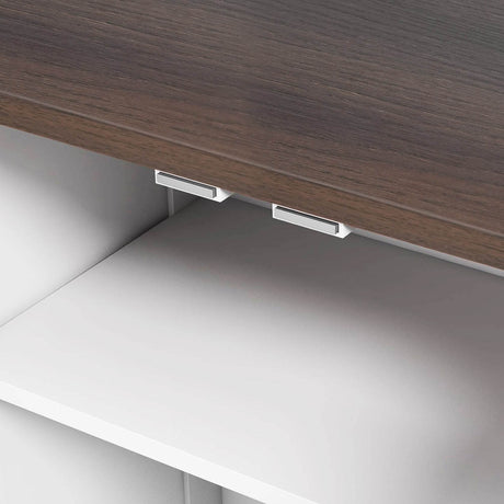 Hidden Pull-Out Dog Feeding Station With Bowls - Sleep Galleria