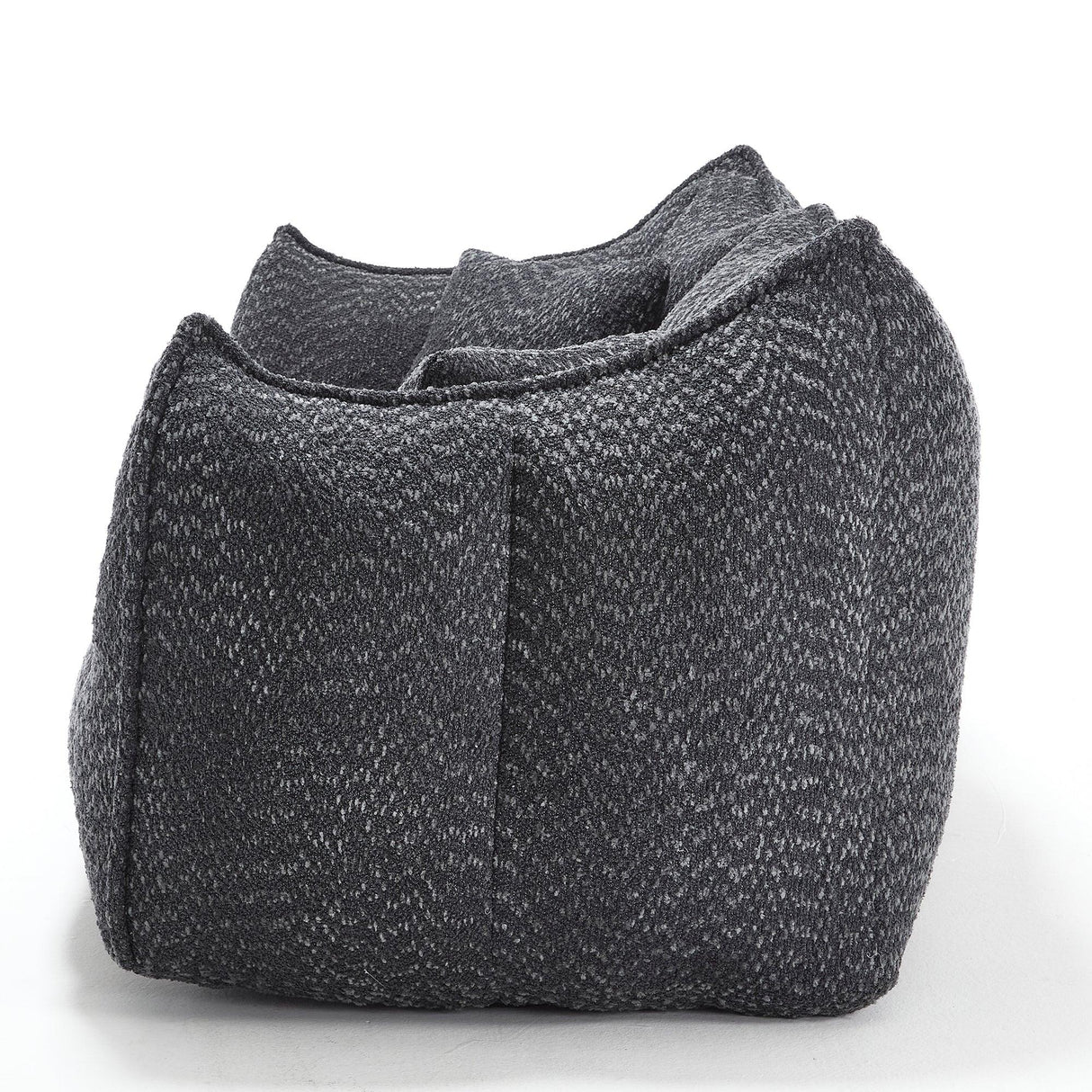 Dual Chenille Bean Bag Chair With High Resilience Foam - Omega Lifestyles