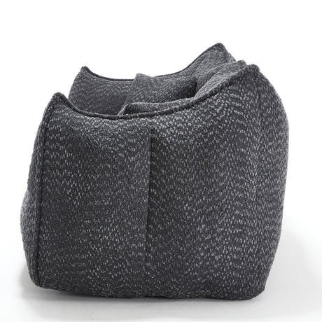 Dual Chenille Bean Bag Chair With High Resilience Foam - Omega Lifestyles