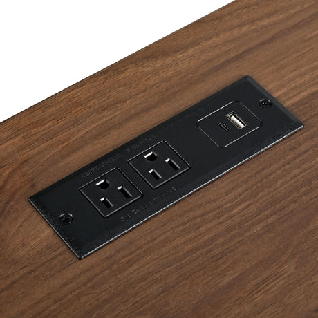 Farmhouse Sliding Barn Door Kitchen Island Cart - Omega Lifestyles