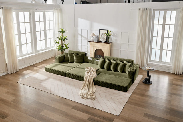 Convertible Corduroy Foldable Floor Sofa Bed - Omega Lifestyles