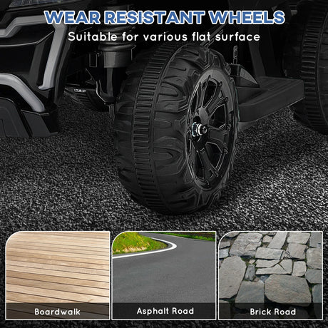 Kids Rechargeable 6V ATV Quad Ride-On Toy With Lights - Omega Lifestyles