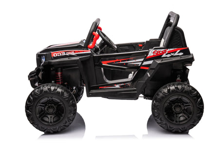 Electric Four-Wheel Drive Kids Ride-On Car With Leather Seat - Omega Lifestyles