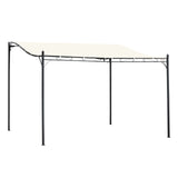 Steel Outdoor Pergola With Weather-Resistant Canopy