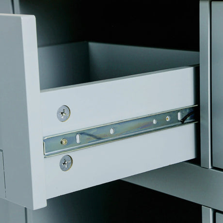 Kitchen Cart With Rubber Wood Drop-Leaf Countertop Storage Island - Omega Lifestyles