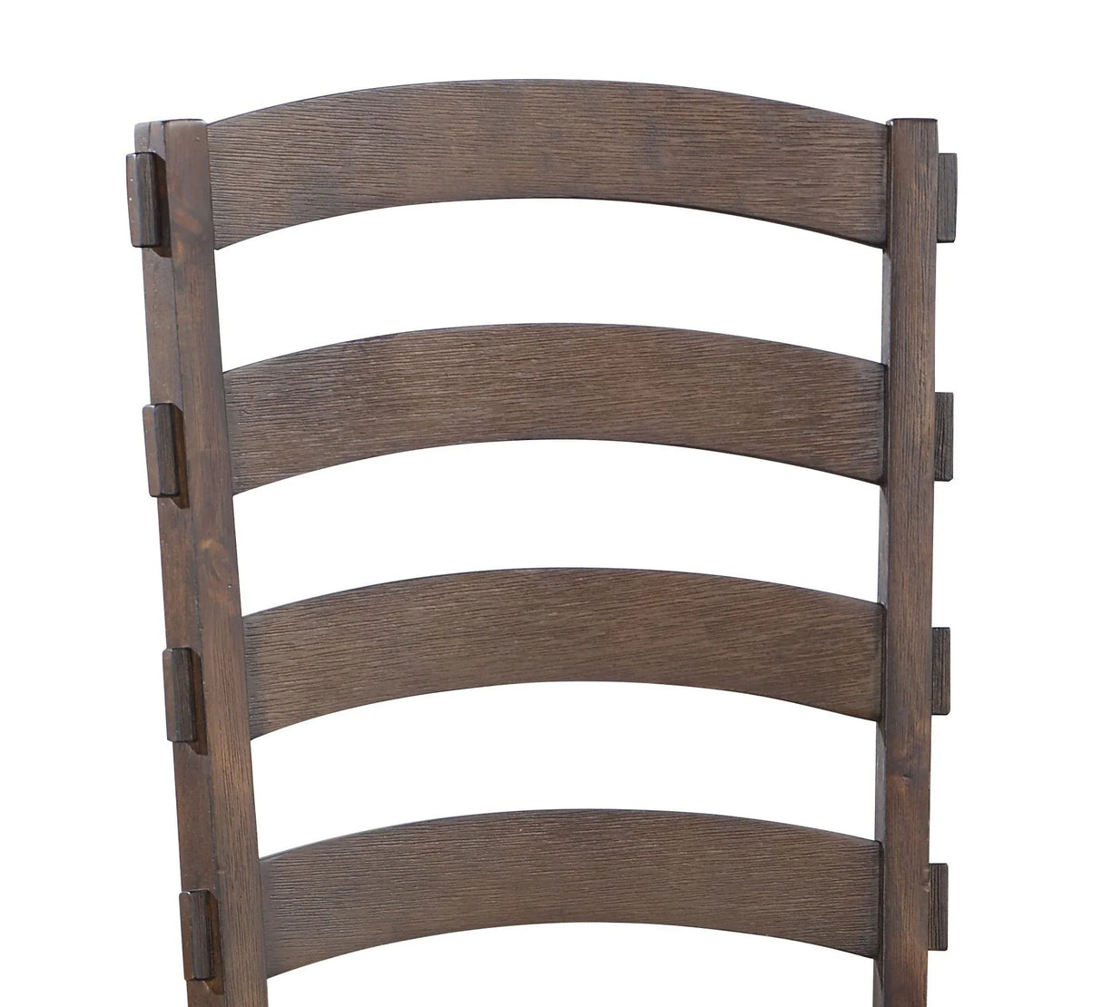 Set Of 2 Pascaline Gray Fabric Rustic Side Chairs - Omega Lifestyles