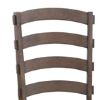 Set Of 2 Pascaline Gray Fabric Rustic Side Chairs - Omega Lifestyles