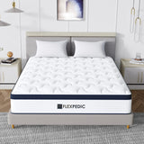 Soft 8-Inch Plush Hybrid Memory Foam Twin Mattress - Omega Lifestyles