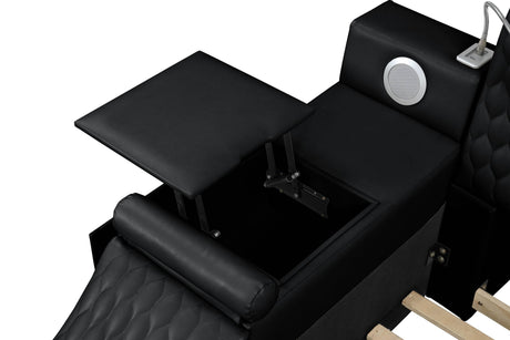 Remote-Controlled Massage Chaise Lounge Bed Frame - Omega Lifestyles