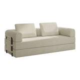 Convertible Foldable Corduroy Sofa Bed With Mattress - Omega Lifestyles