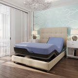 Soft 12-Inch Flex Top Hybrid Memory Foam Queen Mattress Bundle