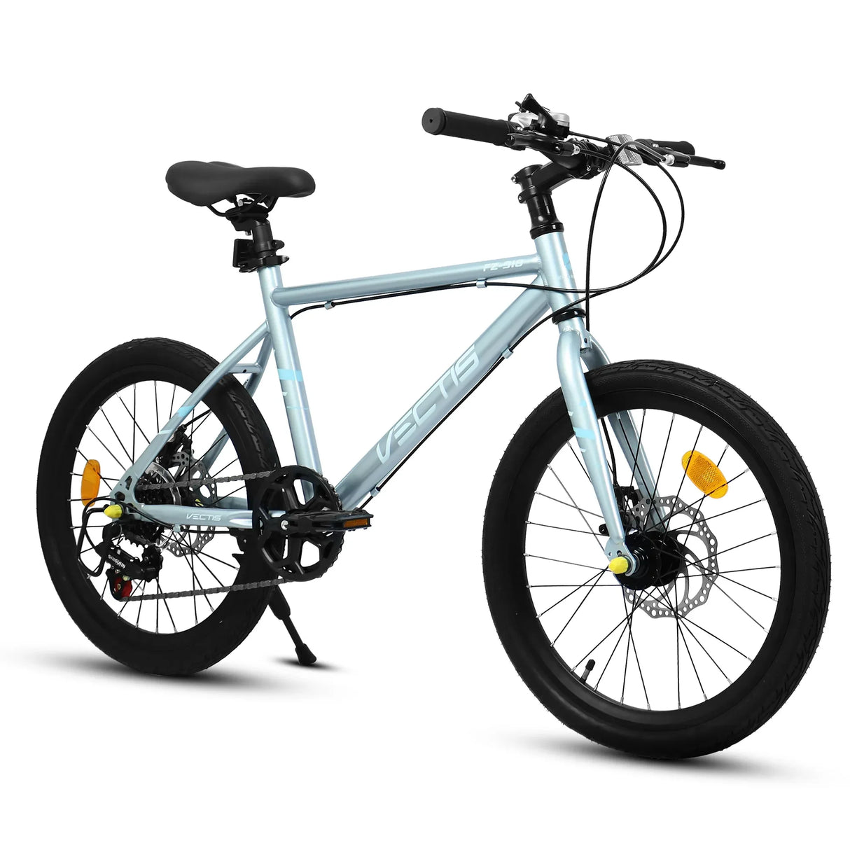 20-Inch Kids Steel Frame 7-Speed Disc Brake Bike - Omega Lifestyles