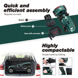 Outdoor Compact Emerald Mobility Scooter With USB Charger Port - Omega Lifestyles
