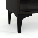 Antique Particle Board TV Stand With LED Lighting - Omega Lifestyles