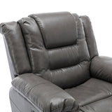 Home Theater 3-Seater Manual Recliner Chair With Cup Holders - Omega Lifestyles