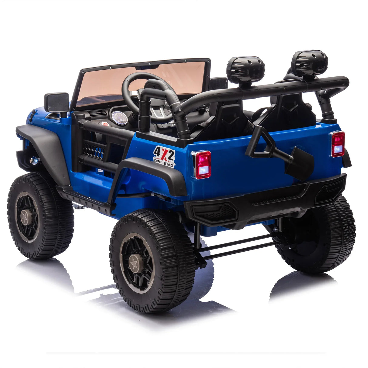 24V Two-Seater Bluetooth Remote Control Ride-On Truck - Omega Lifestyles