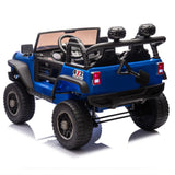 24V Two-Seater Bluetooth Remote Control Ride-On Truck - Omega Lifestyles