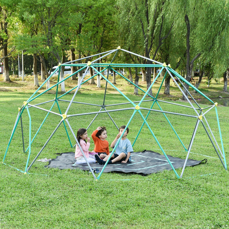 12-Foot Rust Resistant Metal Kids Climbing Dome - Omega Lifestyles