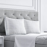 Set of 2 Soft Down Alternative Bed Pillows Standard Size - Omega Lifestyles