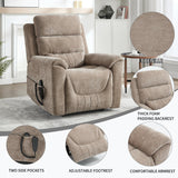 Dual Motor Power Lift Recliner Chair With Massage And Heat - Omega Lifestyles