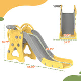 3-in-1 Toddler Slide Climber Basketball Hoop Indoor Playset - Omega Lifestyles