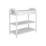 Solid Wood White Changing Table Nursery Furniture - Omega Lifestyles