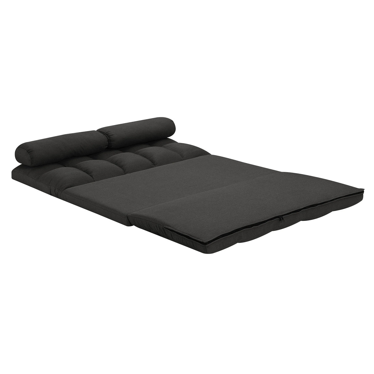3-Fold Folding Foam Sofa Bed Mattress With Pillows - Omega Lifestyles